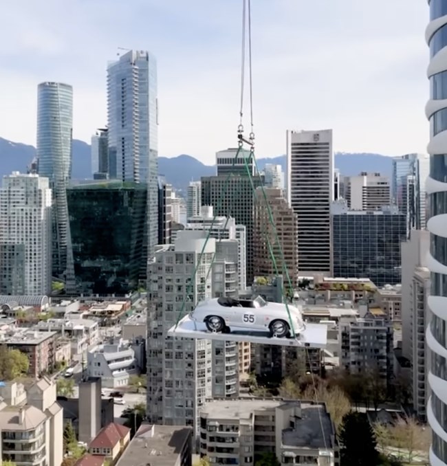 Porsche 356 58ος όροφος κτίριο Vancouver