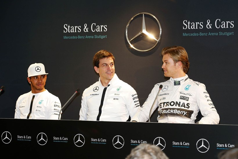 F1 Grand Prix ΗΠΑ Lewis Hamilton Toto Wolff Nico Rosberg