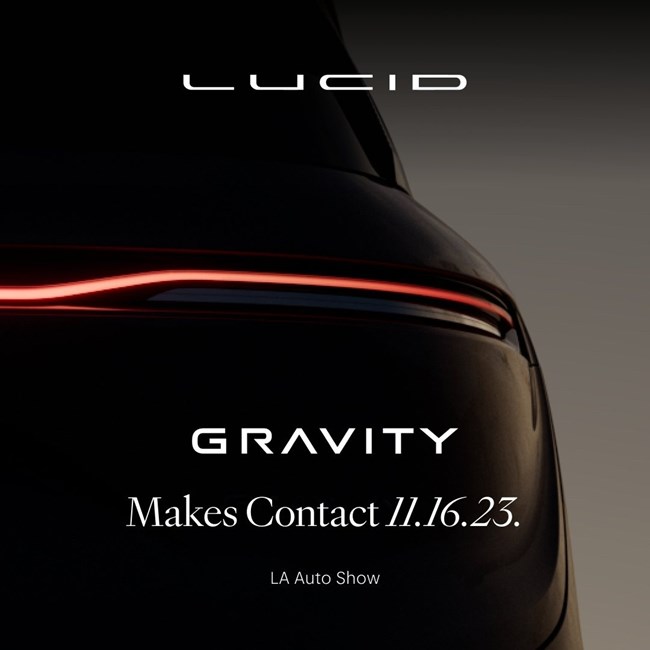 Lucid Gravity teaser