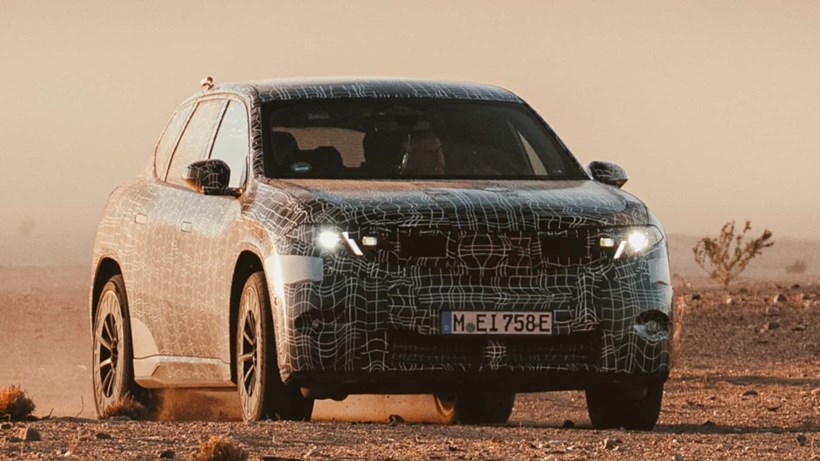 BMW iX3 prototype