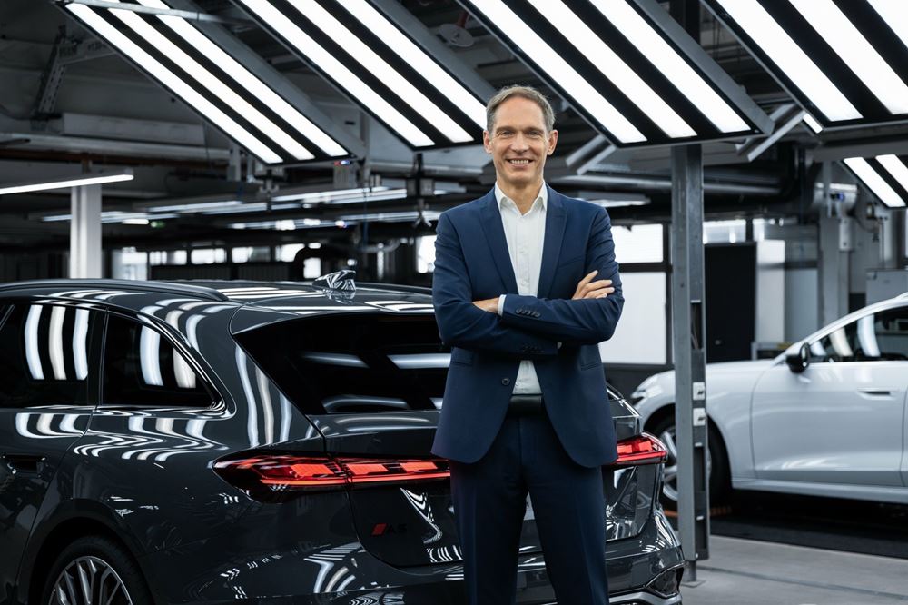 Audi A5 γραμμή παραγωγής στο εργοστάσιο του Neckarsulm