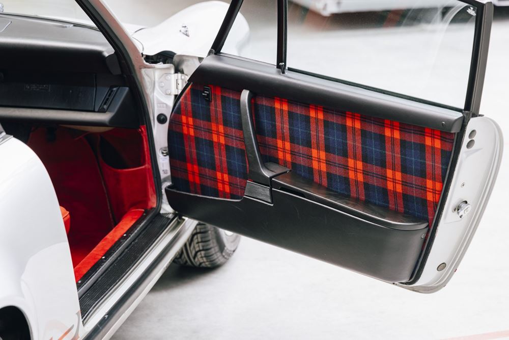Porsche Tartan Fabrics