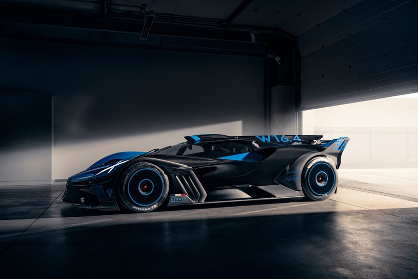 Bugatti Bolide Testing