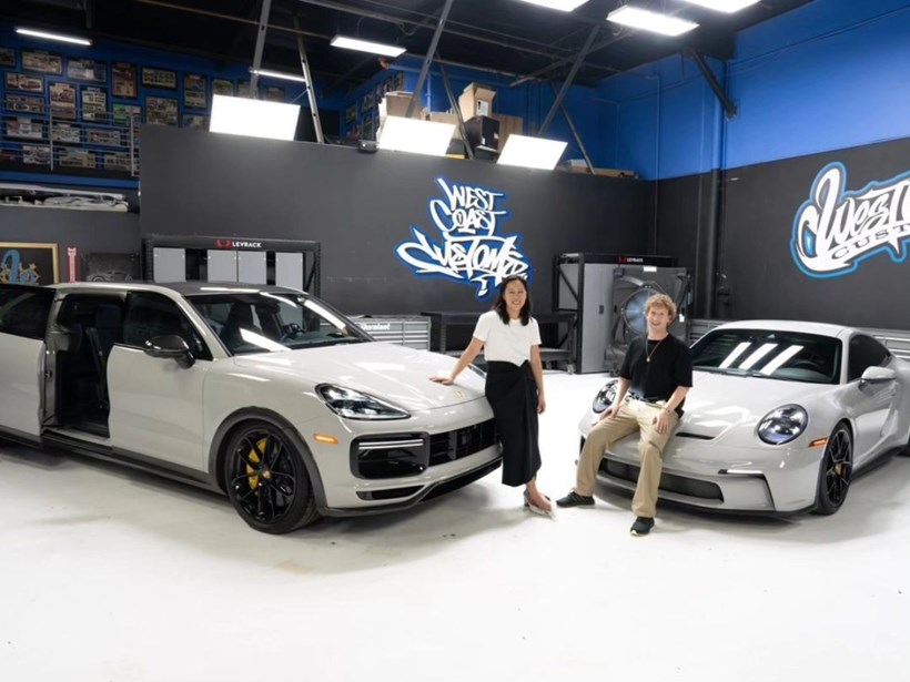 Mark Zuckerberg custom Porsche