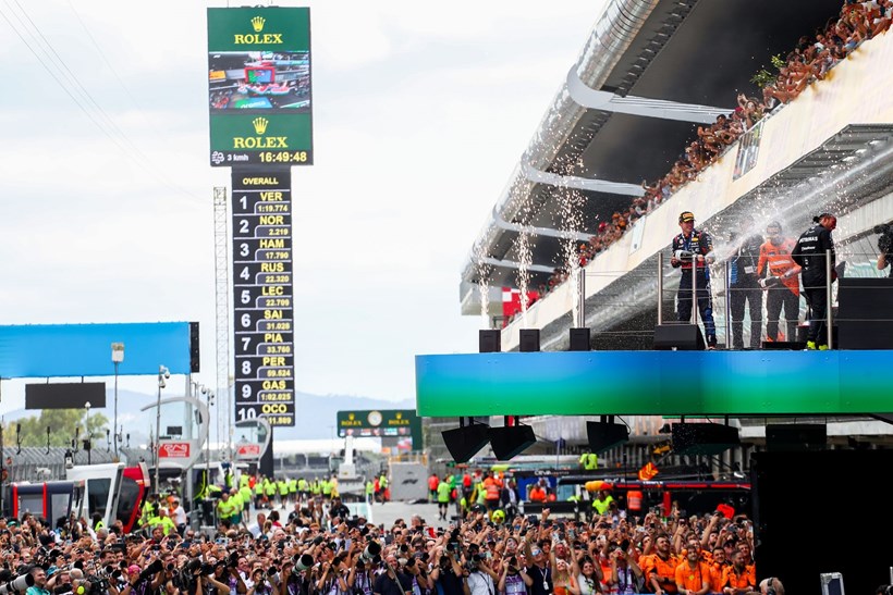 F1 Grand Prix Ισπανίας αγώνας κυριακή