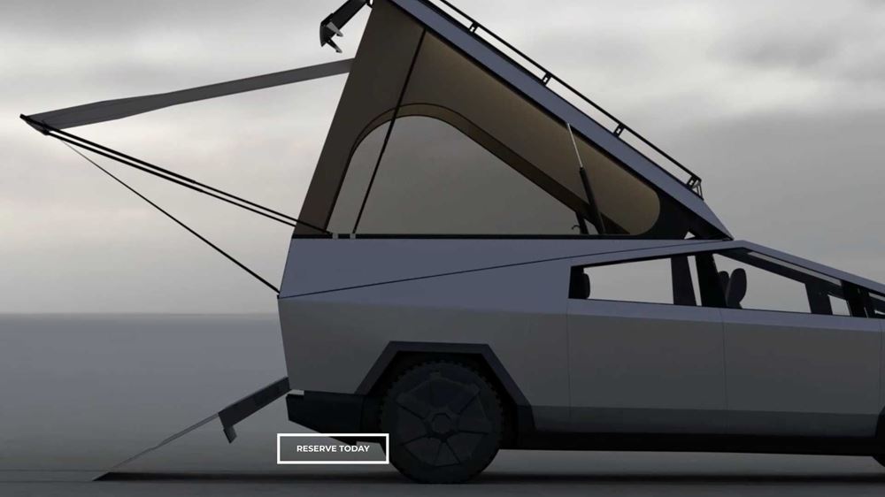 Tesla Cybertruck Camper