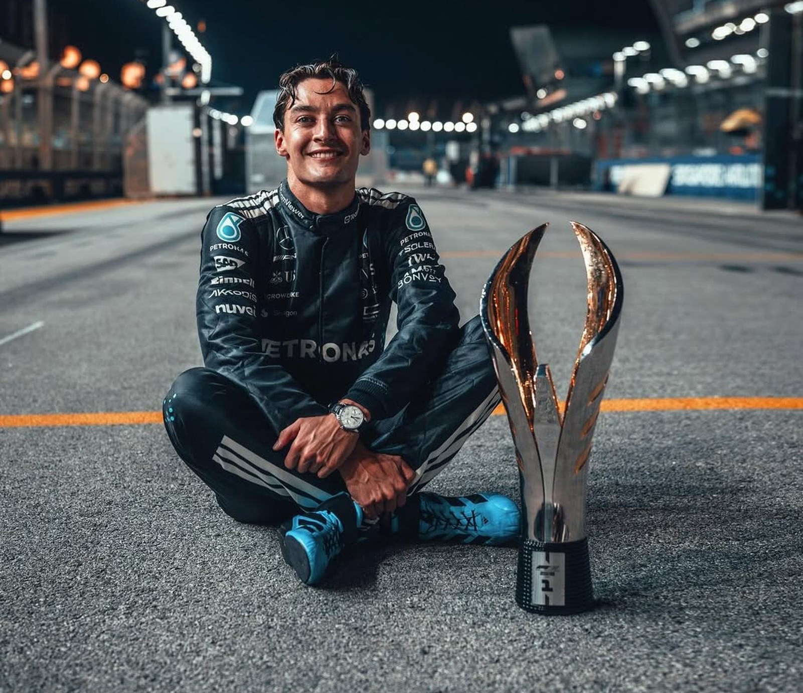 George Russell F1 GP Σιγκαπούρης