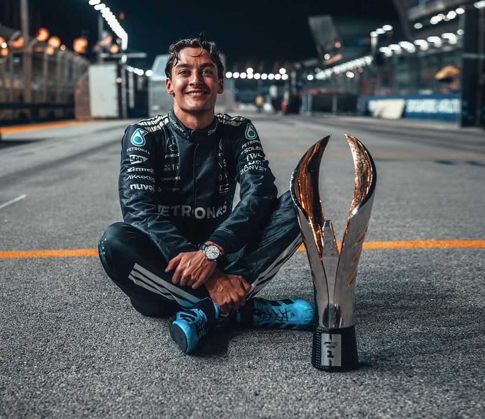 George Russell F1 GP Σιγκαπούρης