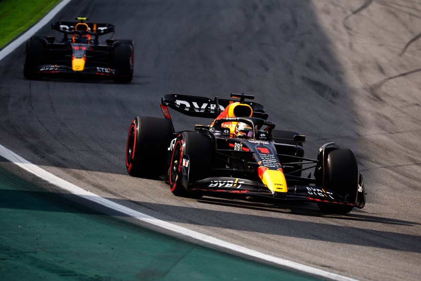 Max Verstappen Checo Perez