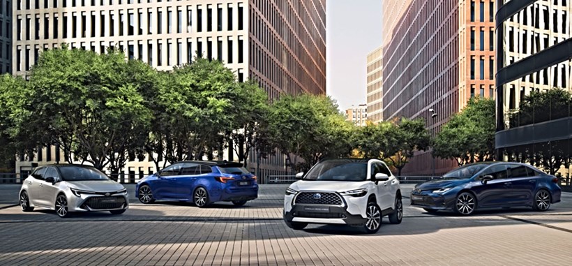 Toyota model range