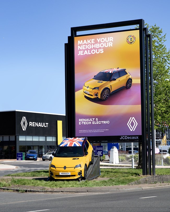 Renault 5 E-Tech Electric καμπάνια Λονδίνο