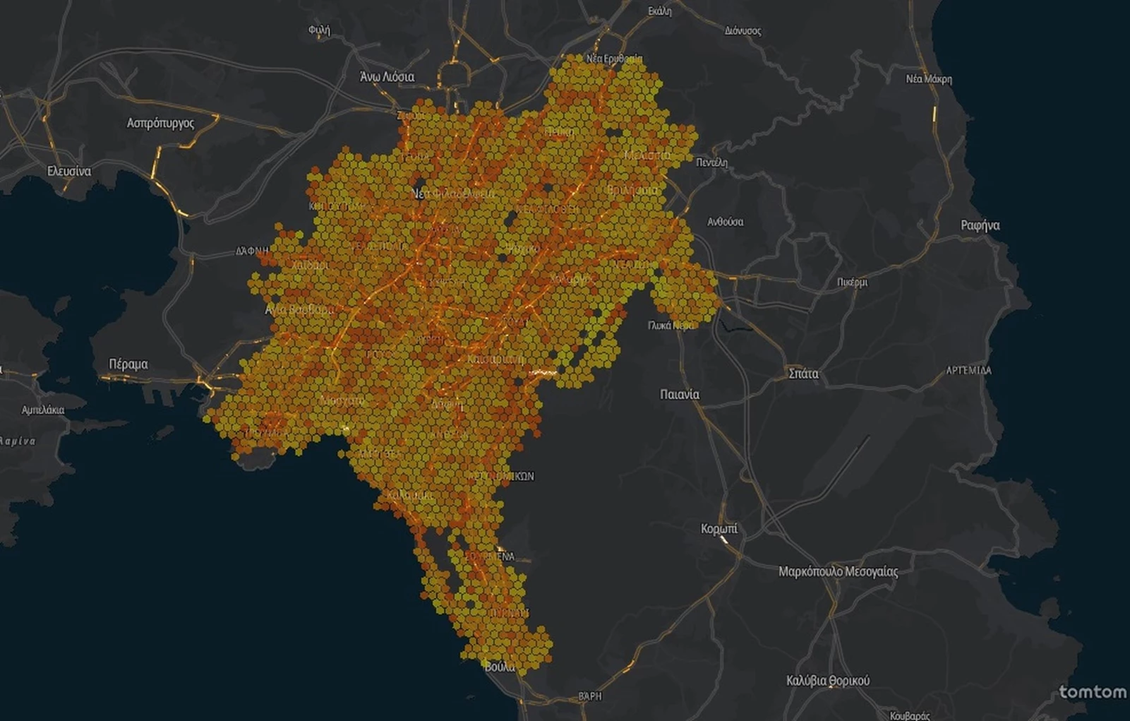 Tom Tom έρευνα κυκλοφοριακό