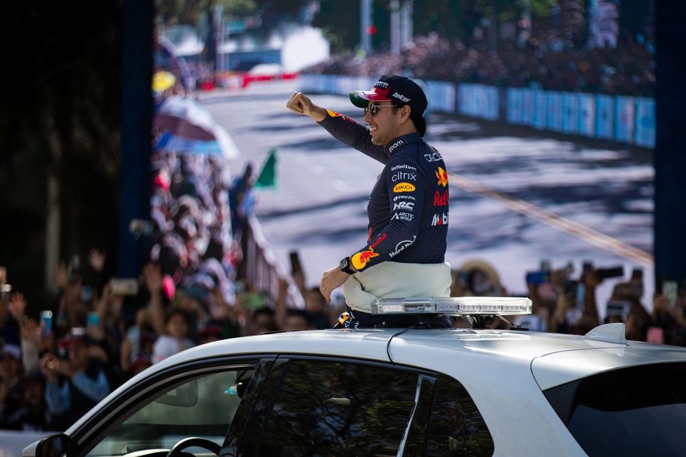 RedBull Showrun Guadalajara Sergio Perez