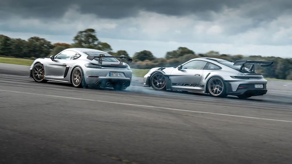 Porsche 911 GT3 RS vs Porsche Cayman GT4 RS