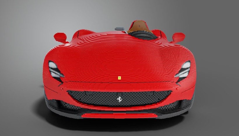 Lego Ferrari Monza SP1 Legoland Δανία