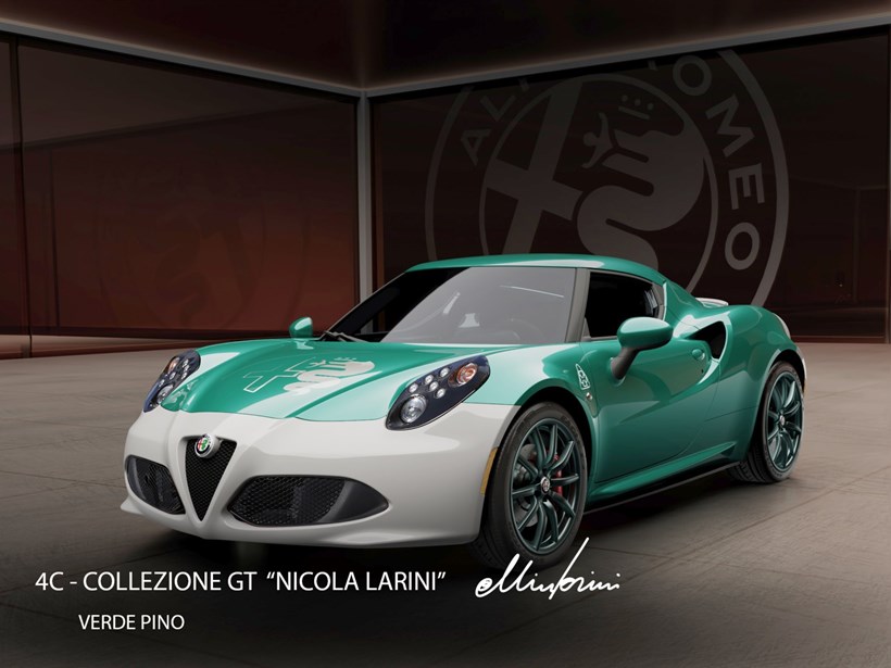 Alfa Romeo 4C Collection Nikola Larini