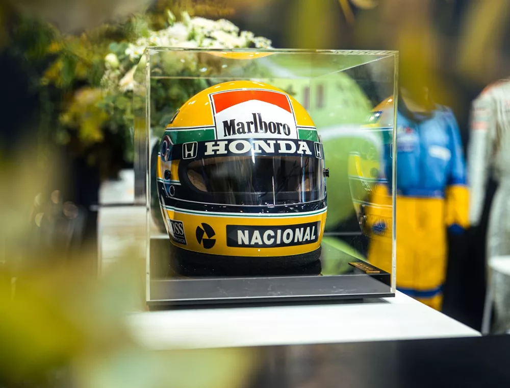 Ayrton Senna Bell κράνος