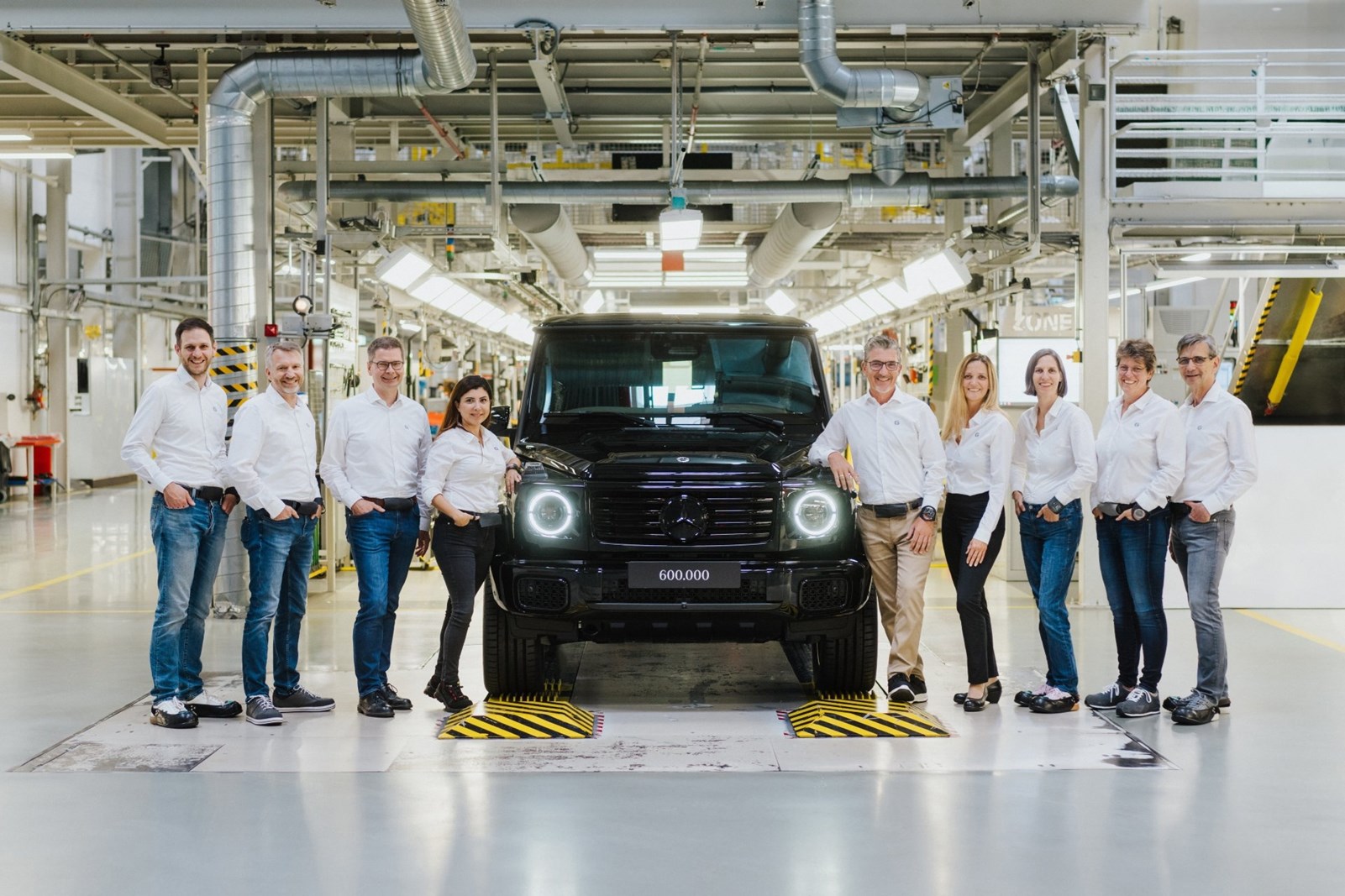Mercedes G-Class production
