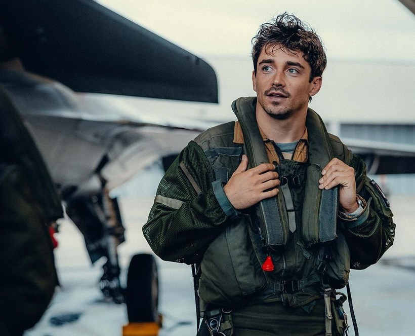 Charles Leclerc μαχητικό αεροσκάφος Rafale ντοκιμαντέρ Canal+