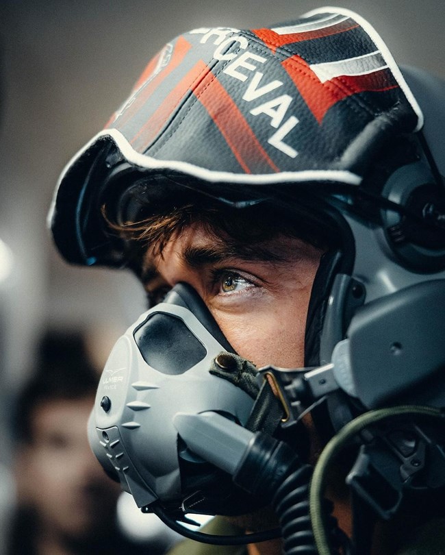 Charles Leclerc μαχητικό αεροσκάφος Rafale ντοκιμαντέρ Canal+