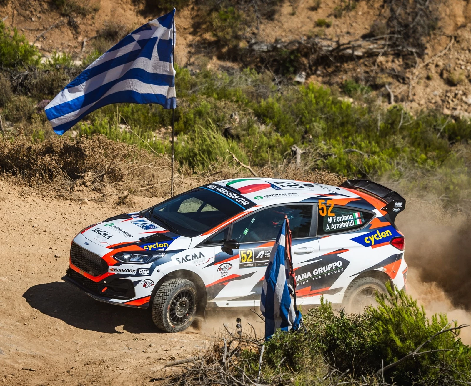 ΕΚΟ Ράλλυ Ακρόπολις 2026 WRC3 Matteo Fontana Cyclon