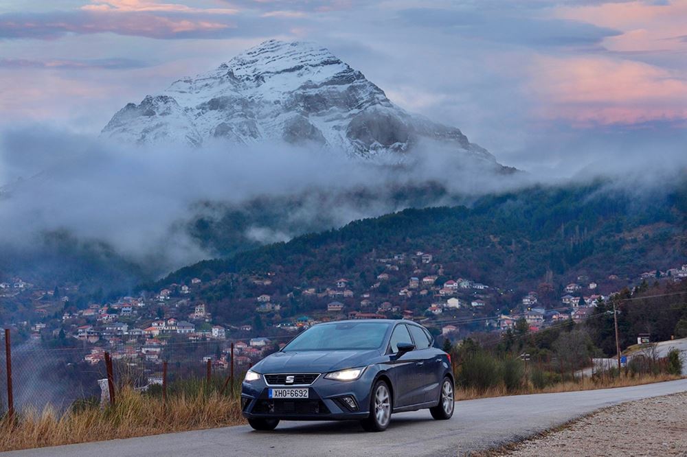 SEAT Ibiza ταξιδιωτικό Δυτικά Τζουμέρκα