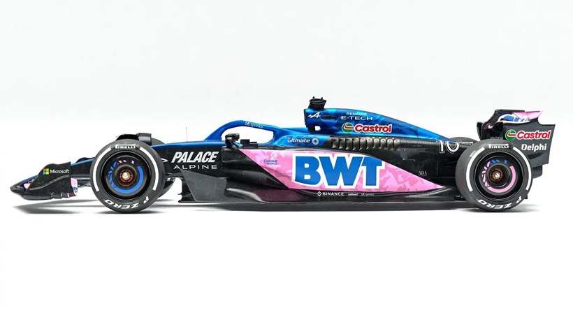 F1 Las Vegas GP Alpine Livery
