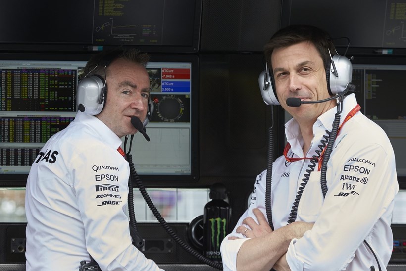 Paddy Lowe Toto Wolff