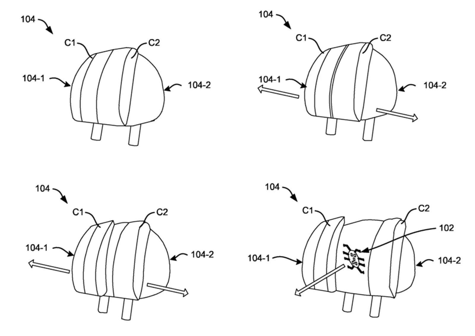 Mercedes μασάζ προσκέφαλα