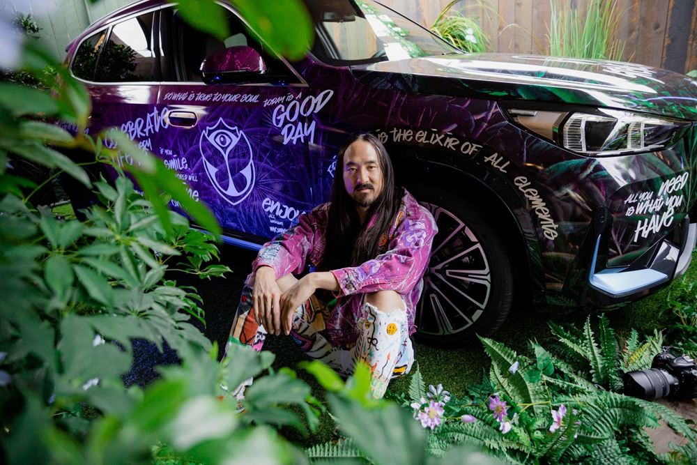 BMW iX1 x Steve Aoki Τomorrowland