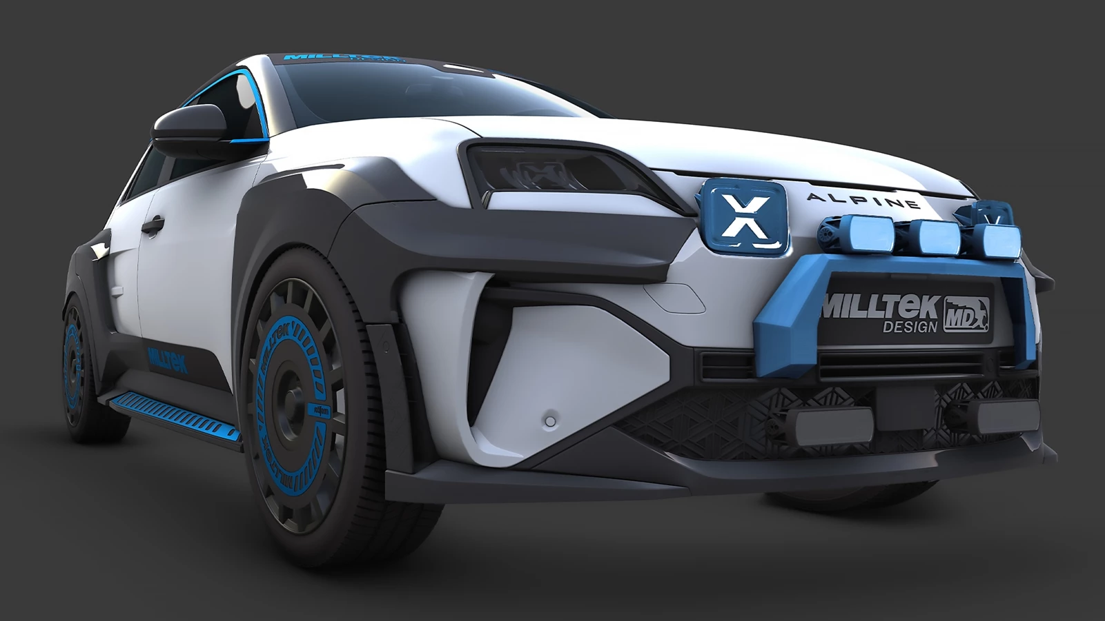 Renault 5 και Alpine A290 Miltek bodykit