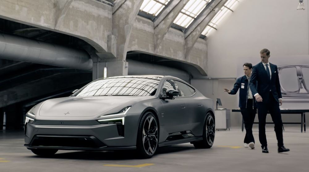 Polestar 5 Alexander Skarsgard ad