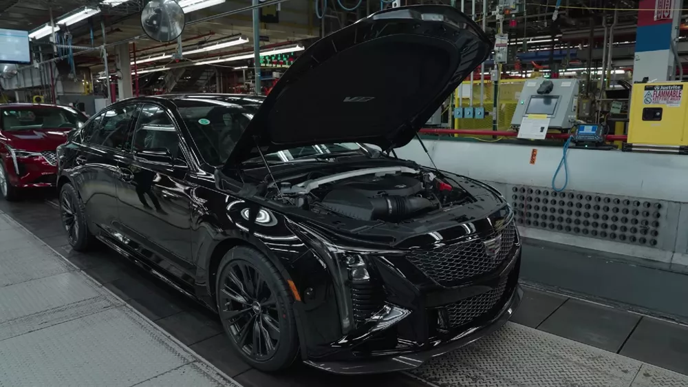 Cadillac CT5-V Blackwing assembly