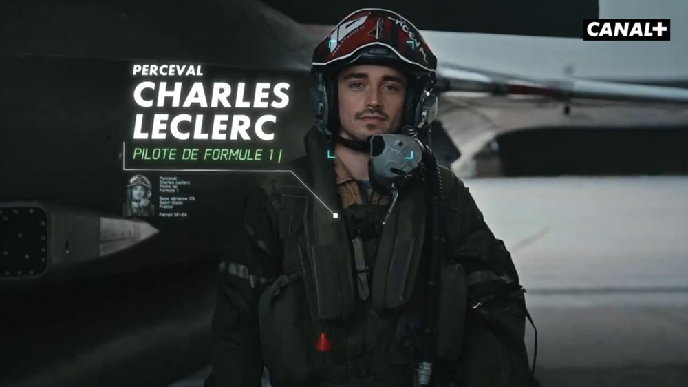 Charles Leclerc μαχητικό αεροσκάφος Rafale ντοκιμαντέρ Canal+