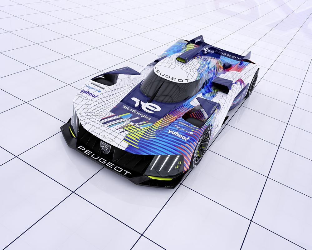 Peugeot 9X8 Le Mans 2023 Art