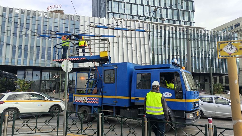 Τρολεϊ καλώδια πειραιάς