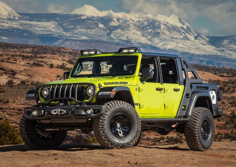 Jeep Gladiator Sideburn Concept