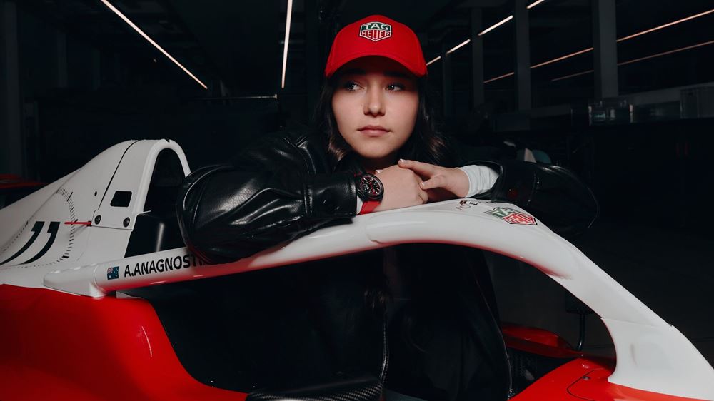 F1 Academy Aiva Anagnostiadis TAG Heuer