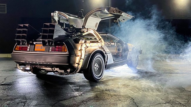 back to the future DeLorean