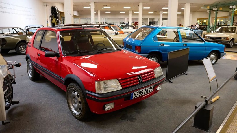 Peugeot 205 GTI Μουσείο peugeot