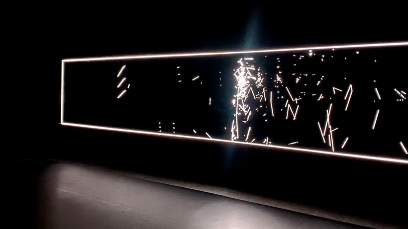 Videowall νέο μουσείο Volvo