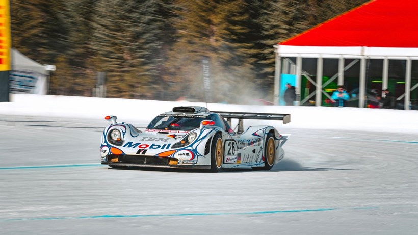 Porsche 911 GT1 Ice Race Aspen