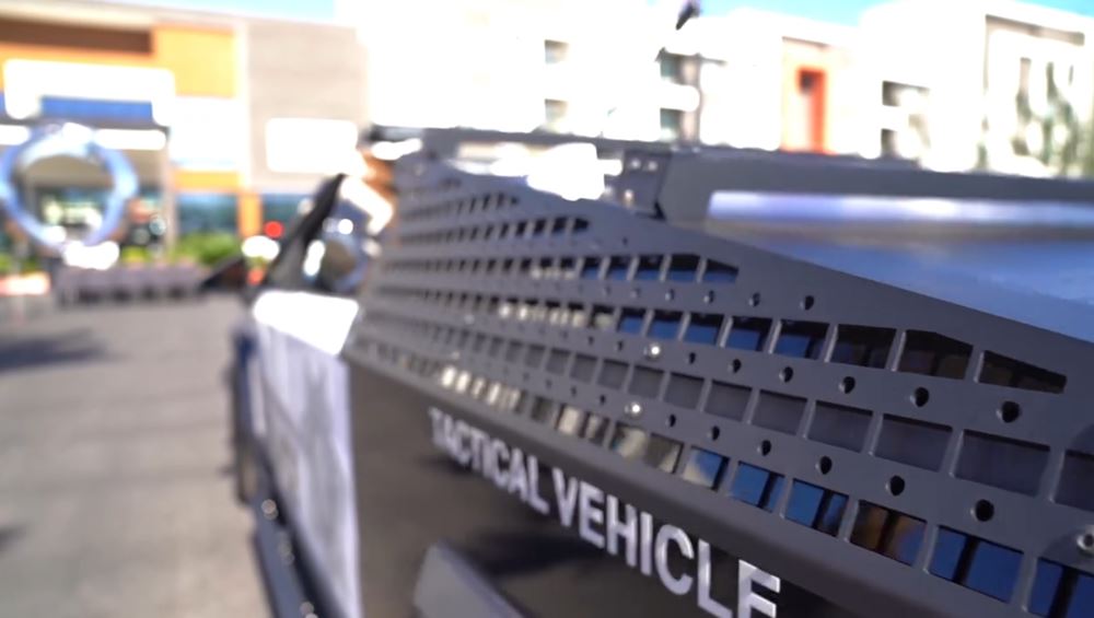 Tesla Cybertruck περιπολικό Las Vegas