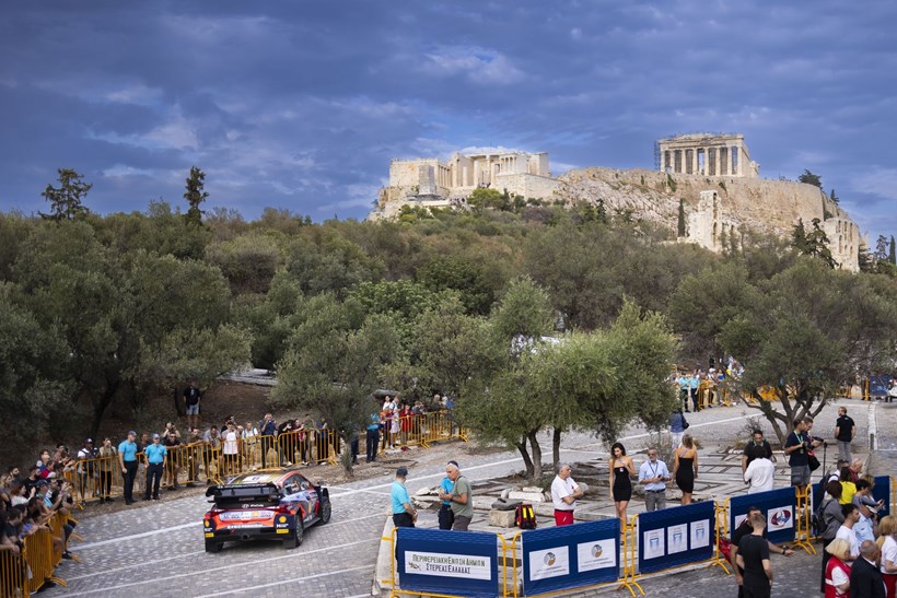 ΕΚ Ακρόπολις Ράλλυ Υπερειδική Πλατεία Νερού Hyundai