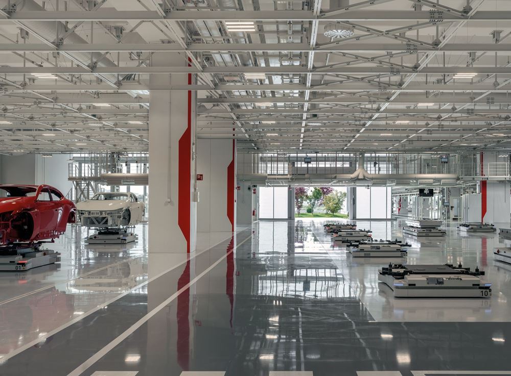 Ferrari e-building Maranello εργοστάσιο ηλεκτρικών hypercars