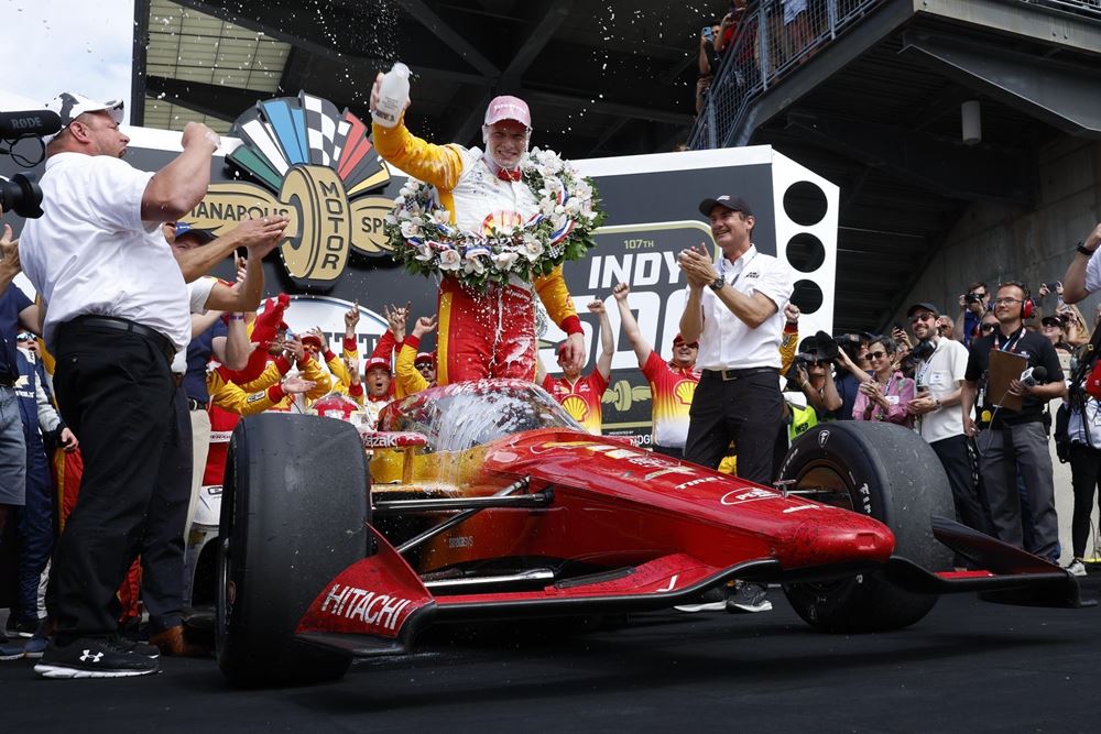 Indy500 2023 Josef Newgarden Νικητής