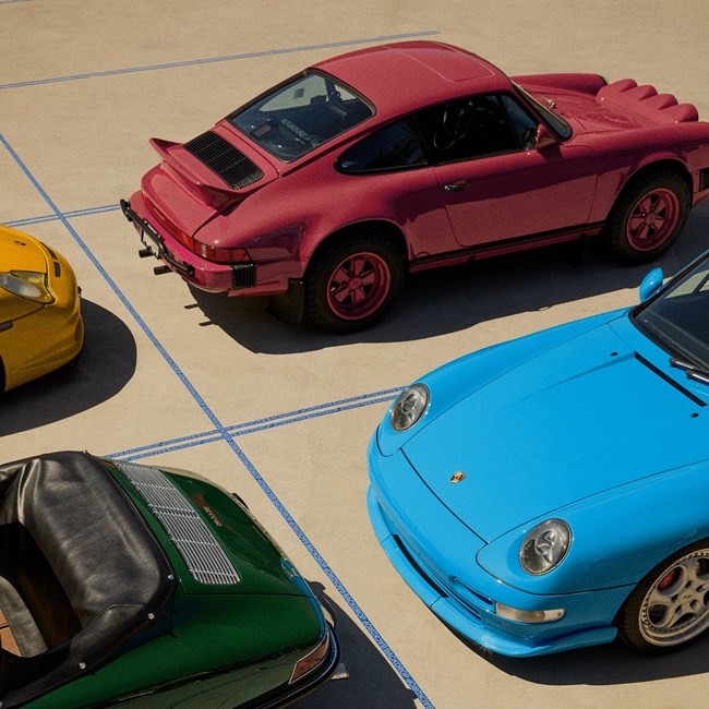 Porsche Backdrop Χρώματα