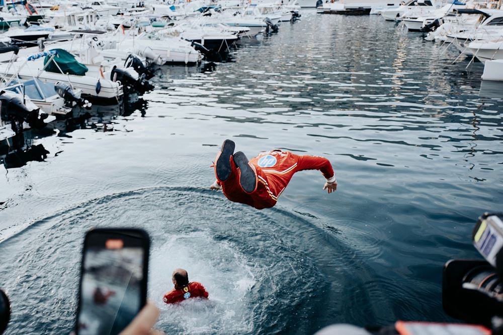 F1 Grand Prix Μονακό Charles Leclerc βουτιά