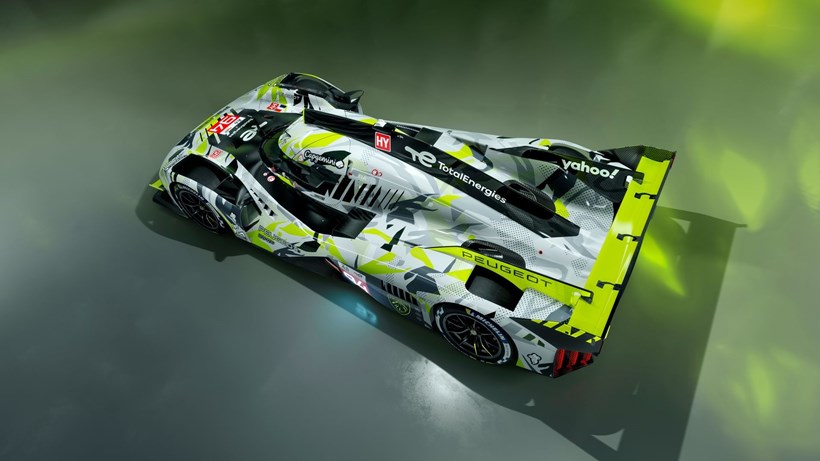 Peugeot 9X8 hypercar 2024