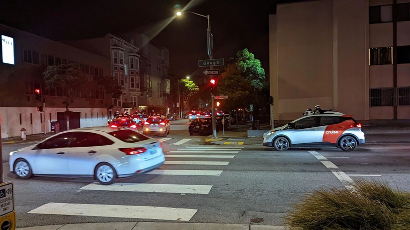 Cruise Robotaxi San Francisco